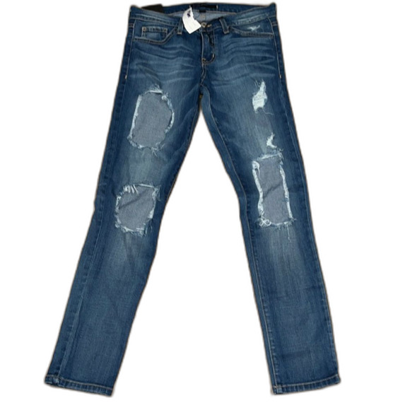 FLYING MONKEY | Denim Daze Rip Skinny Jeans | Size 27 - Picture 1 of 6